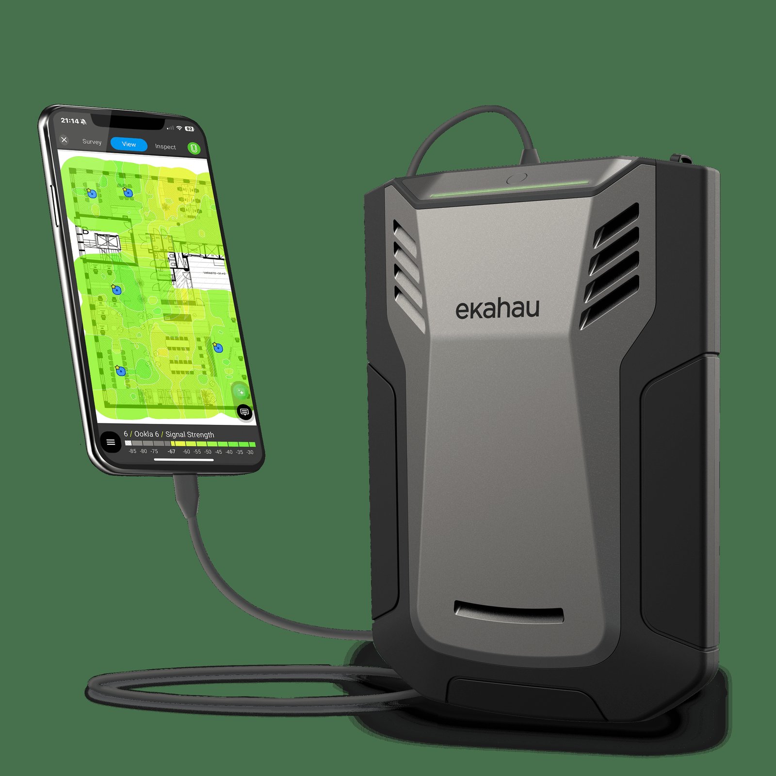 Government finance Wi-Fi network design — Ekahau Sidekick 2 AP-on-a-stick validation for CJIS and NY DFS facilities